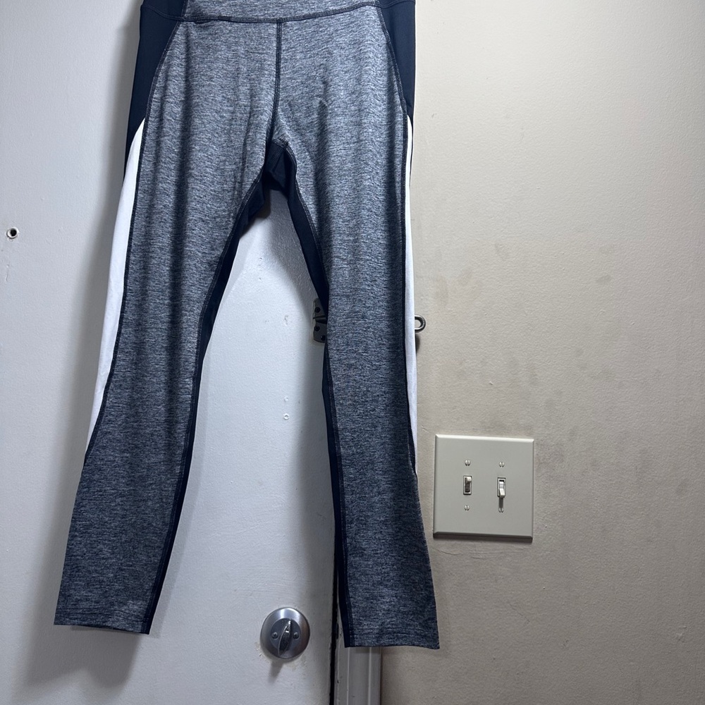 Tek Gear Charcoal and Black Workout Leggings